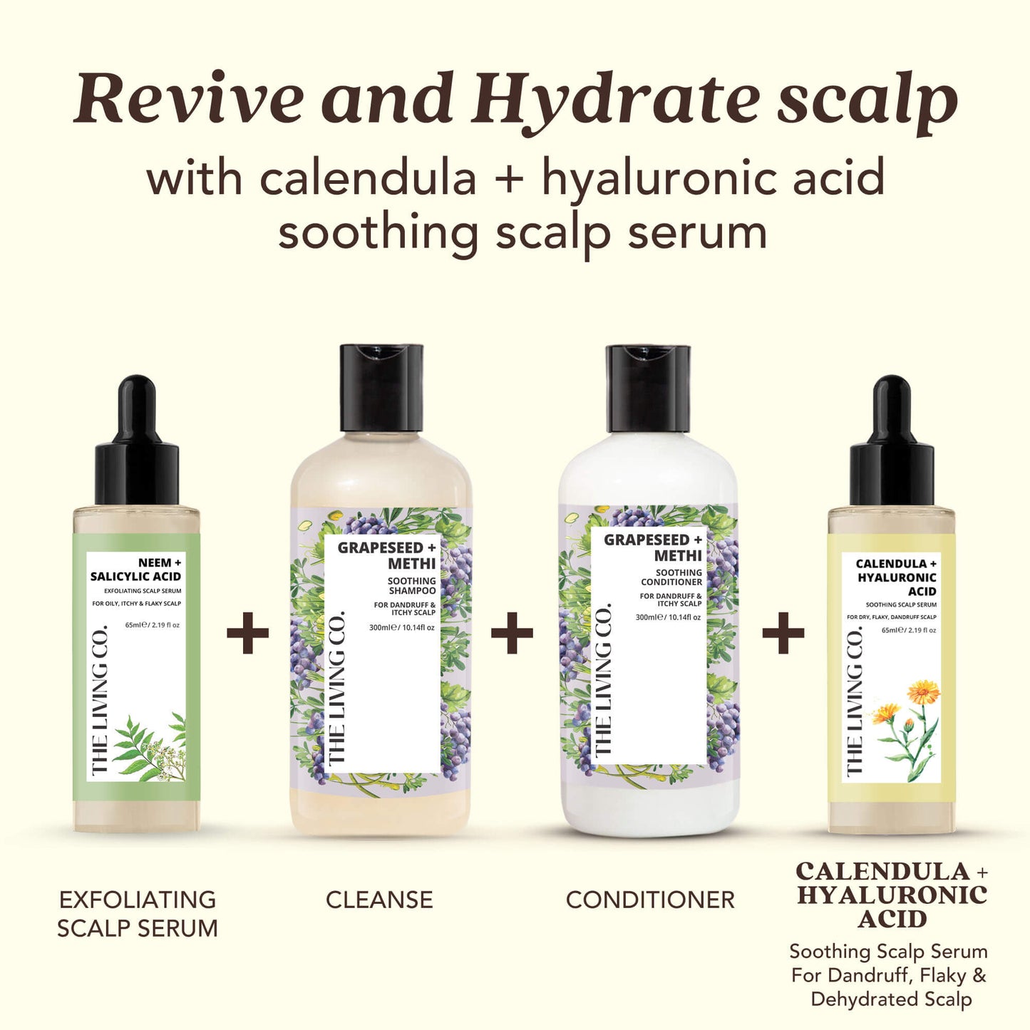 CALENDULA + HYALURONIC ACID Soothing Scalp Serum