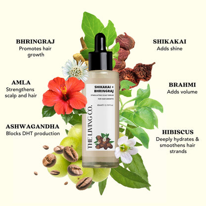 SHIKAKAI + BHRINGRAJ Hair Growth Scalp Serum