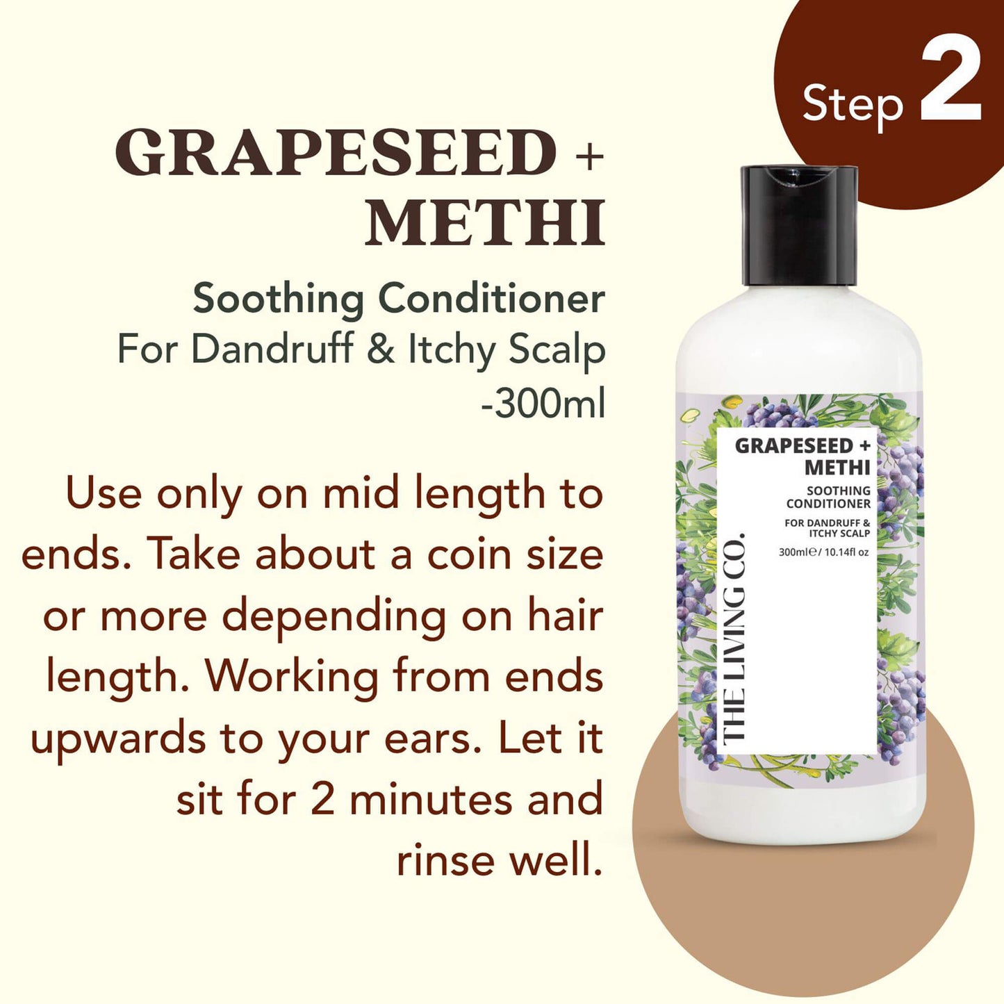 Clarifying Shampoo & Conditioner Combo with GRAPESEED + METHI