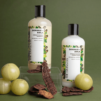 Strengthening Shampoo with SHIKAKAI + AMLA for Hair Fall Control