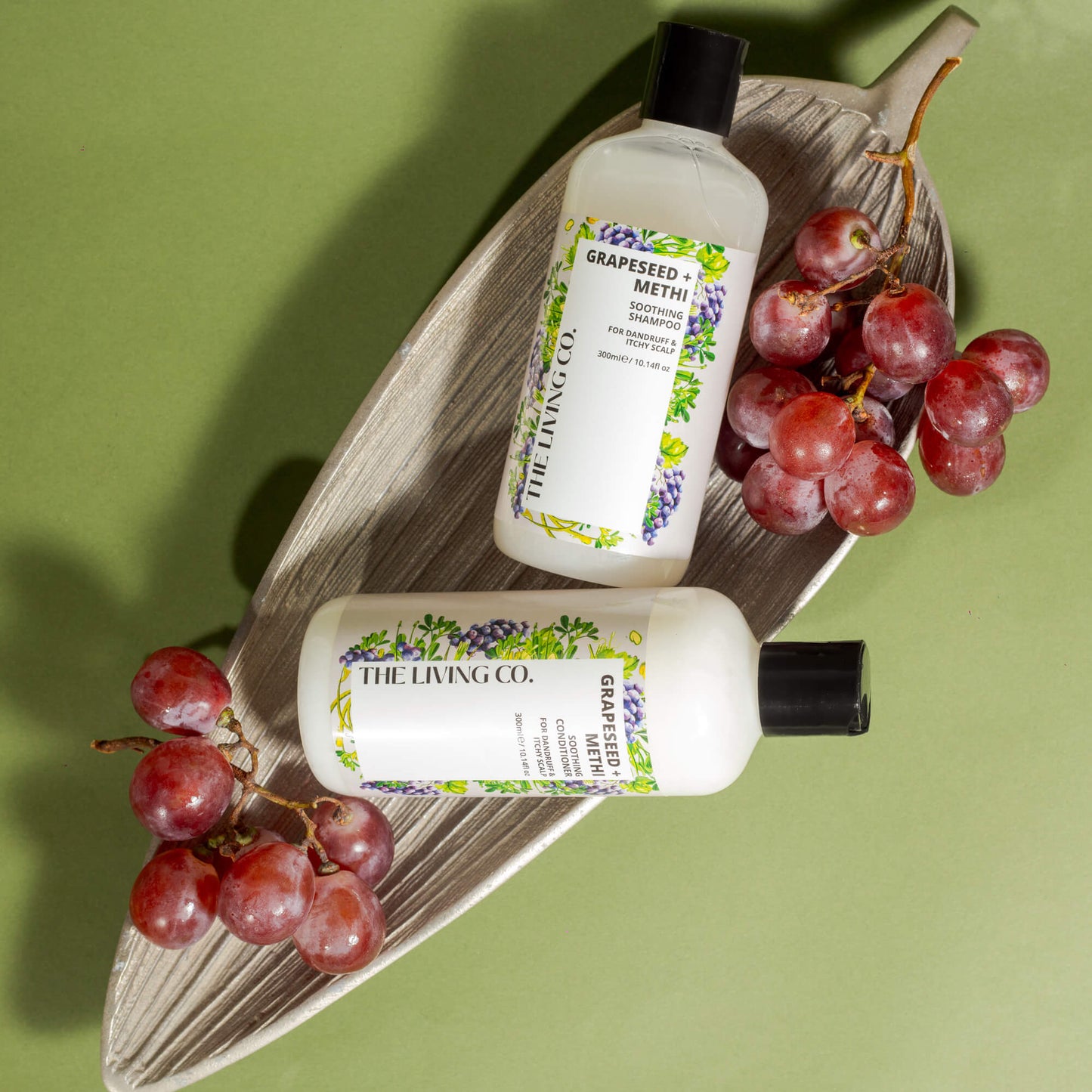 Clarifying Shampoo with GRAPESEED + METHI for Dandruff & Itchy Scalp