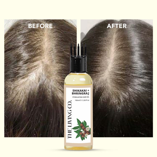 SHIKAKAI + BHRINGRAJ Stimulating Hair and Scalp Oil