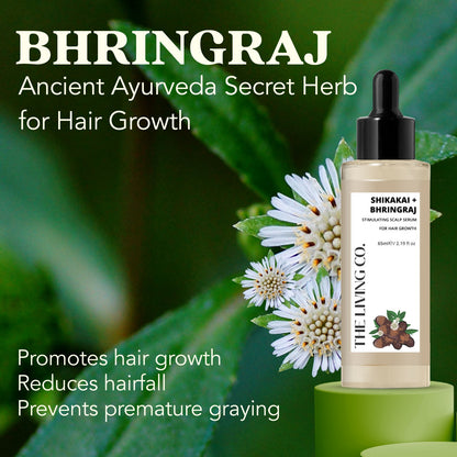 SHIKAKAI + BHRINGRAJ Hair Growth Scalp Serum