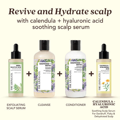 CALENDULA + HYALURONIC ACID Soothing Scalp Serum