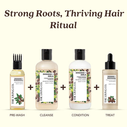 Strengthening Shampoo with SHIKAKAI + AMLA for Hair Fall Control