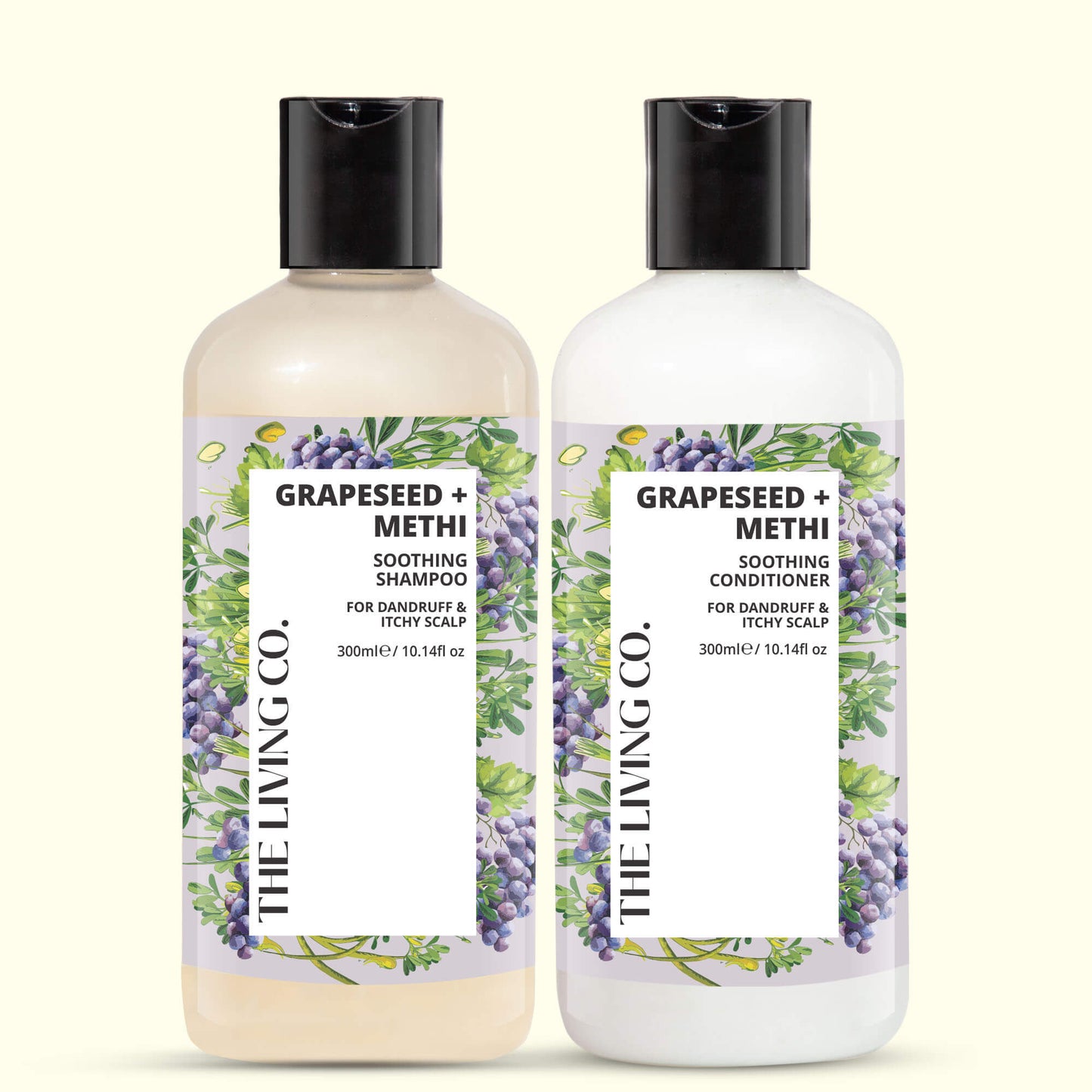 Clarifying Shampoo & Conditioner Combo with GRAPESEED + METHI