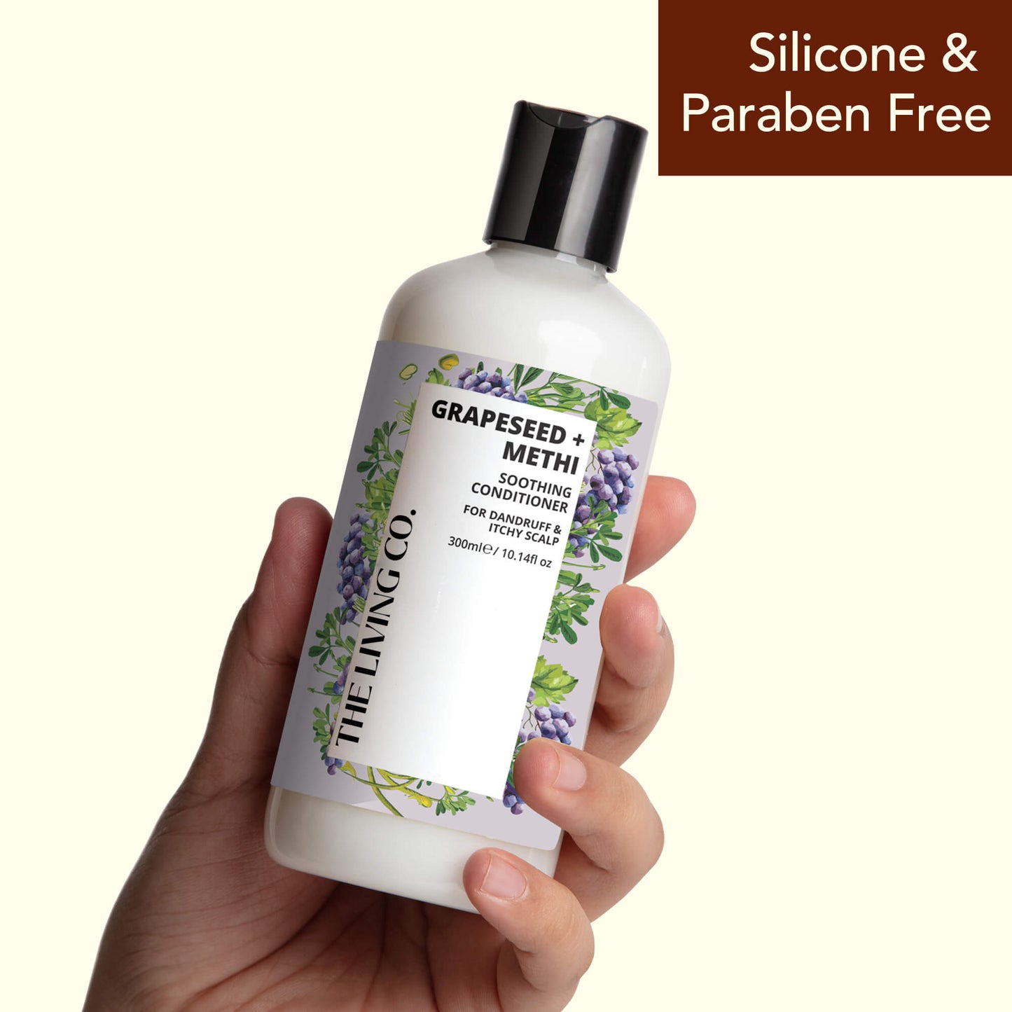 Clarifying Conditioner with GRAPESEED + METHI for Dandruff & Itchy Scalp - 300ml