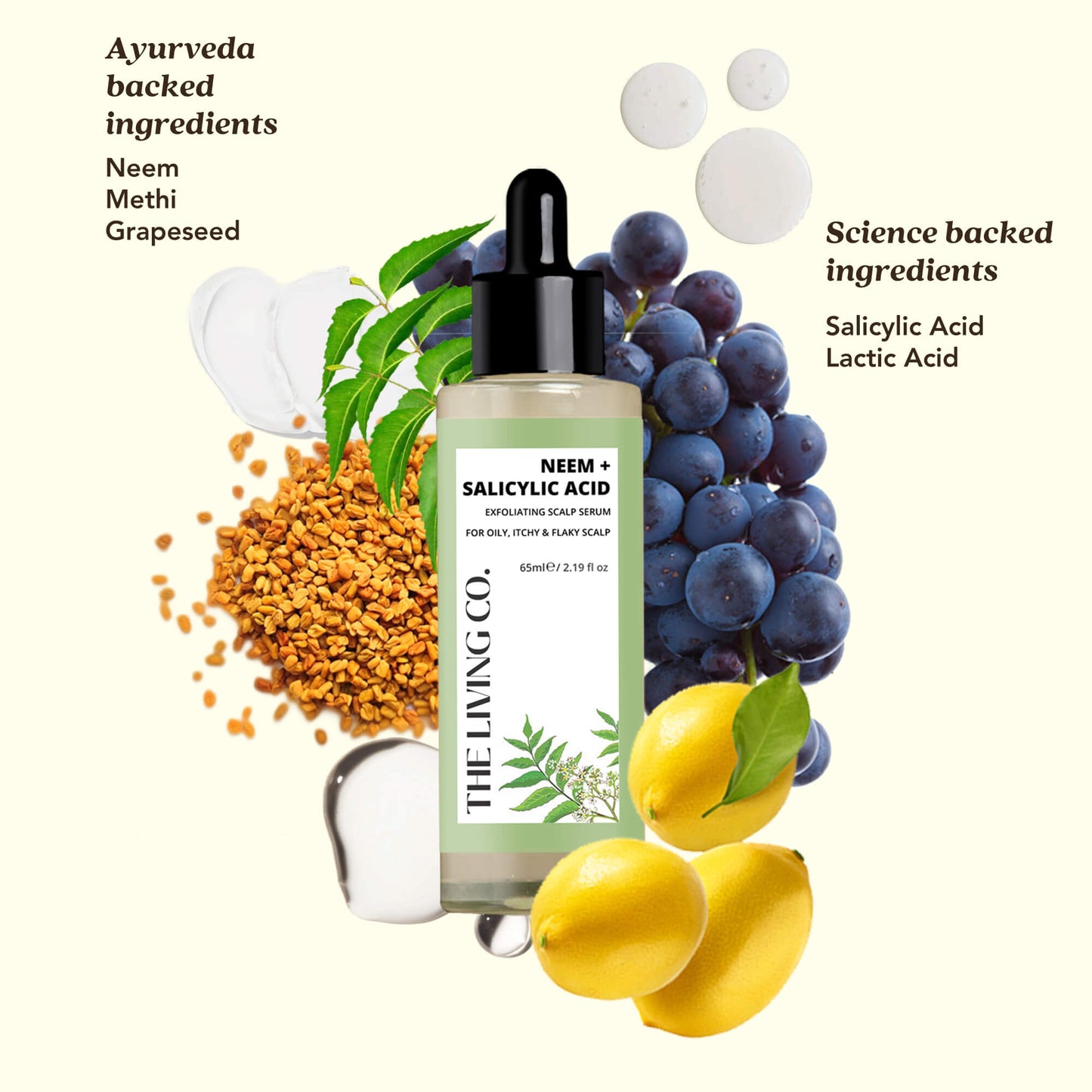NEEM + SALICYLIC ACID Exfoliating Scalp Serum