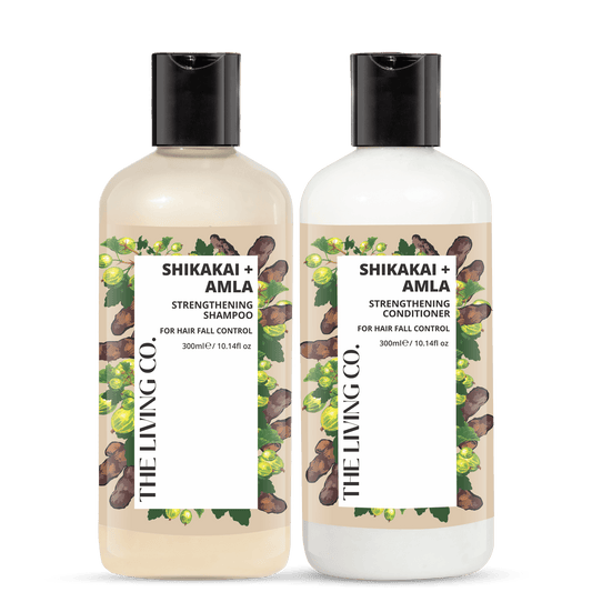 Strengthening Shampoo & Conditioner Combo with SHIKAKAI + AMLA