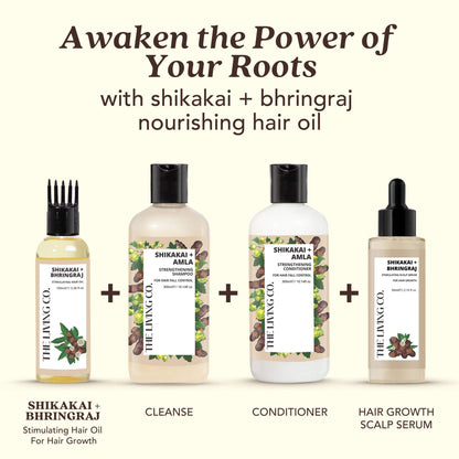 SHIKAKAI + BHRINGRAJ Stimulating Hair and Scalp Oil
