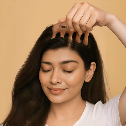 Stimulating Sesame Scalp Massager Comb